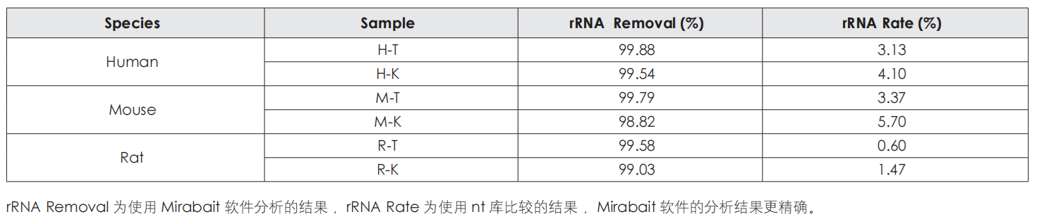 rRNA 含量分析